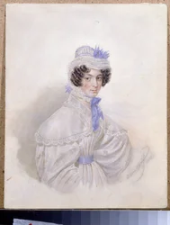 Portrait de Anna Borisovna Bakunina