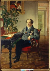 Portrait du prince Alexandre Nikolaïevitch Golitsyne