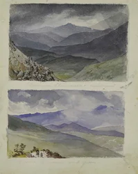 Chemin vers Sinano après la tempête, 1835