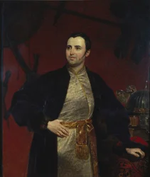 Portrait du prince Mikhaïl Andreïevitch Obolensky 1805-1873, 1846
