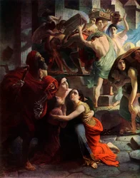 Le Dernier Jour de Pompéi, 1833 (détail), 1965