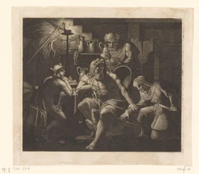 Jupiter et Mercure chez Philémon et Baucis