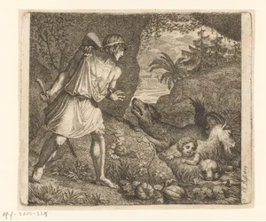 Jupiter et la chèvre Amalthée