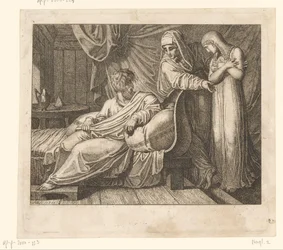 Sara présente Agar à Abraham (Idées)