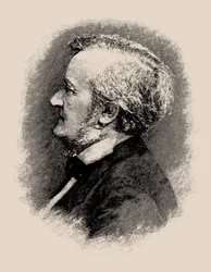 Portrait du compositeur Richard Wagner