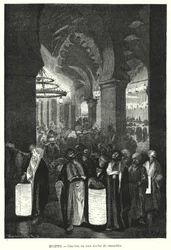Prières du soir pendant le Ramadan, Égypte