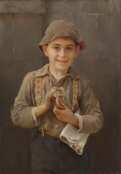 Garçon de journaux, 1899