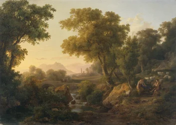 Paysage classique italien