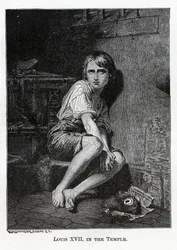 Louis XVII au Temple, 1882