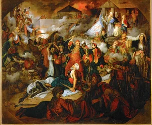 La conquête de Belgrade en 1806 (huile sur toile)
