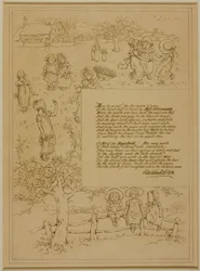 Étude pour Beauté à la maison