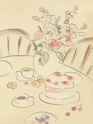 Thé et roses