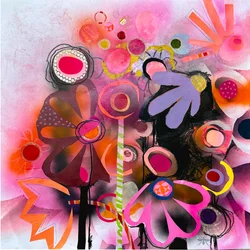 marvelous, 2025 (technique mixte sur papier)