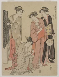 Femmes du district de Tatsumi (de la série Coutumes orientales d