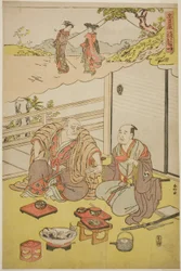 Scènes des actes sept et huit de Chushingura