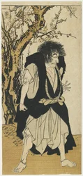 Ichikawa Danjūrō V en tant que moine Wantetsu