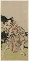 Ichikawa Yaozo II en tant que Sakuramaru