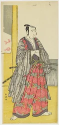 Sawamura Sōjurō III en tant que Yazama Jūtarō, c. 1789