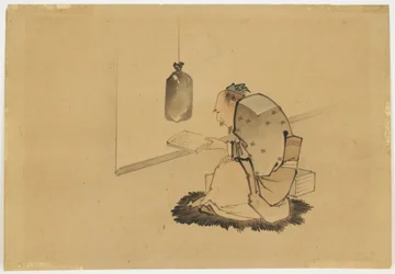 Érudit lisant à une fenêtre