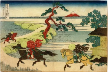 Le village de Sekiya sur la rivière Sumida