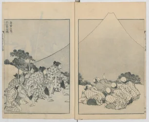 Mont Fuji des Brumes Vol. 1, Mont Fuji du Dragon Ascendant Vol. 2, 1834-35