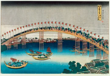 Procession sur un pont