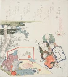 Le vendeur de jouets, illustration pour La palourde d