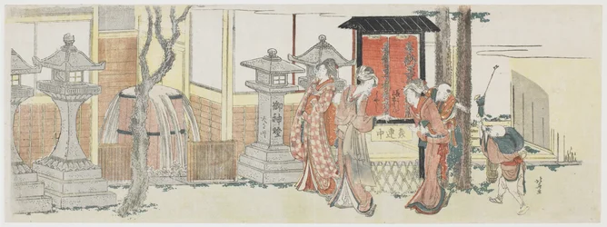 Visite au sanctuaire Oji Inari, 1801-05