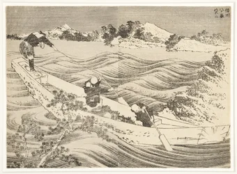 Yatsugatake dans la province de Shinano, 1834-35