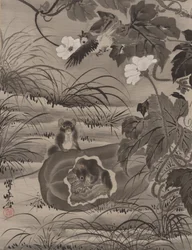Souris dans un melon, vers 1887