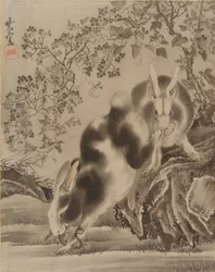 Lapins, vers 1887