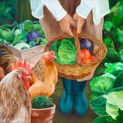 Produits frais du jardin