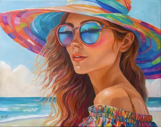 La mode estivale à la plage
