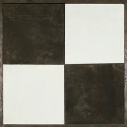 Quatre carrés (huile sur toile)