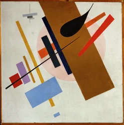 Suprématisme (huile sur toile)