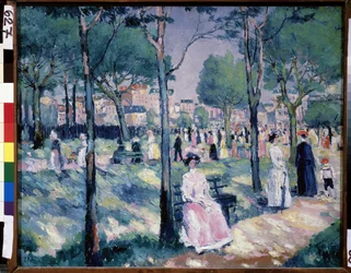 Sur le boulevard