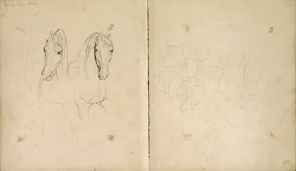 Carnet de croquis pour le 