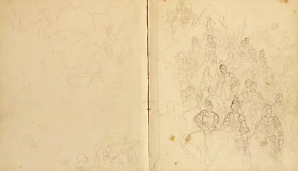 Carnet de croquis pour le 