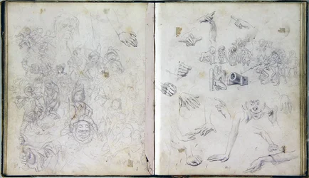 Carnet de croquis pour le 