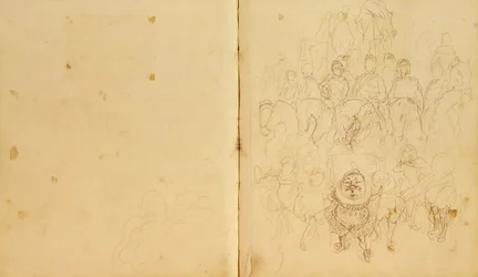 Carnet de croquis pour le 