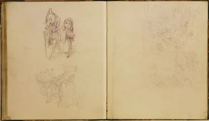 Carnet de croquis pour le 
