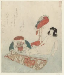 Une poupée et d