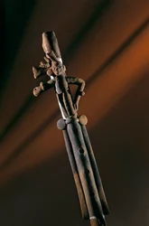 Flûte en céramique, Artefact de la maison d