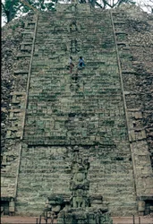 Copán, Escalier hiéroglyphique, Temple 26, Maya, Honduras, La Ruta Maya