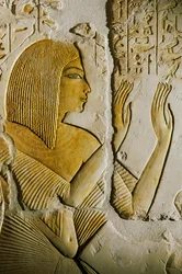 Tombe de Maia; Égypte; Archéologie; Nouveau Royaume; Saqqara, période Amarna, art, 2002 (photo)