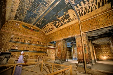 Tombe de Séthi Ier, Nouvel Empire, Vallée des Rois, Égypte, Pharaon, Roi, astronomique...