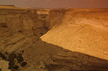 Vallée de Zin, désert du Néguev, Israël, Cultures anciennes, EAME, Âge du cuivre