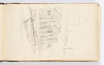 Page de carnet de croquis