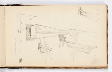 Page de carnet de croquis