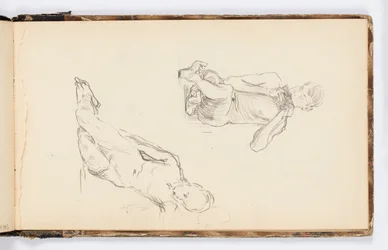 Page de carnet de croquis